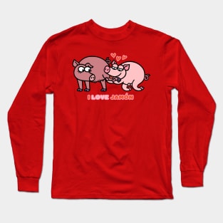 I Love Ham Long Sleeve T-Shirt